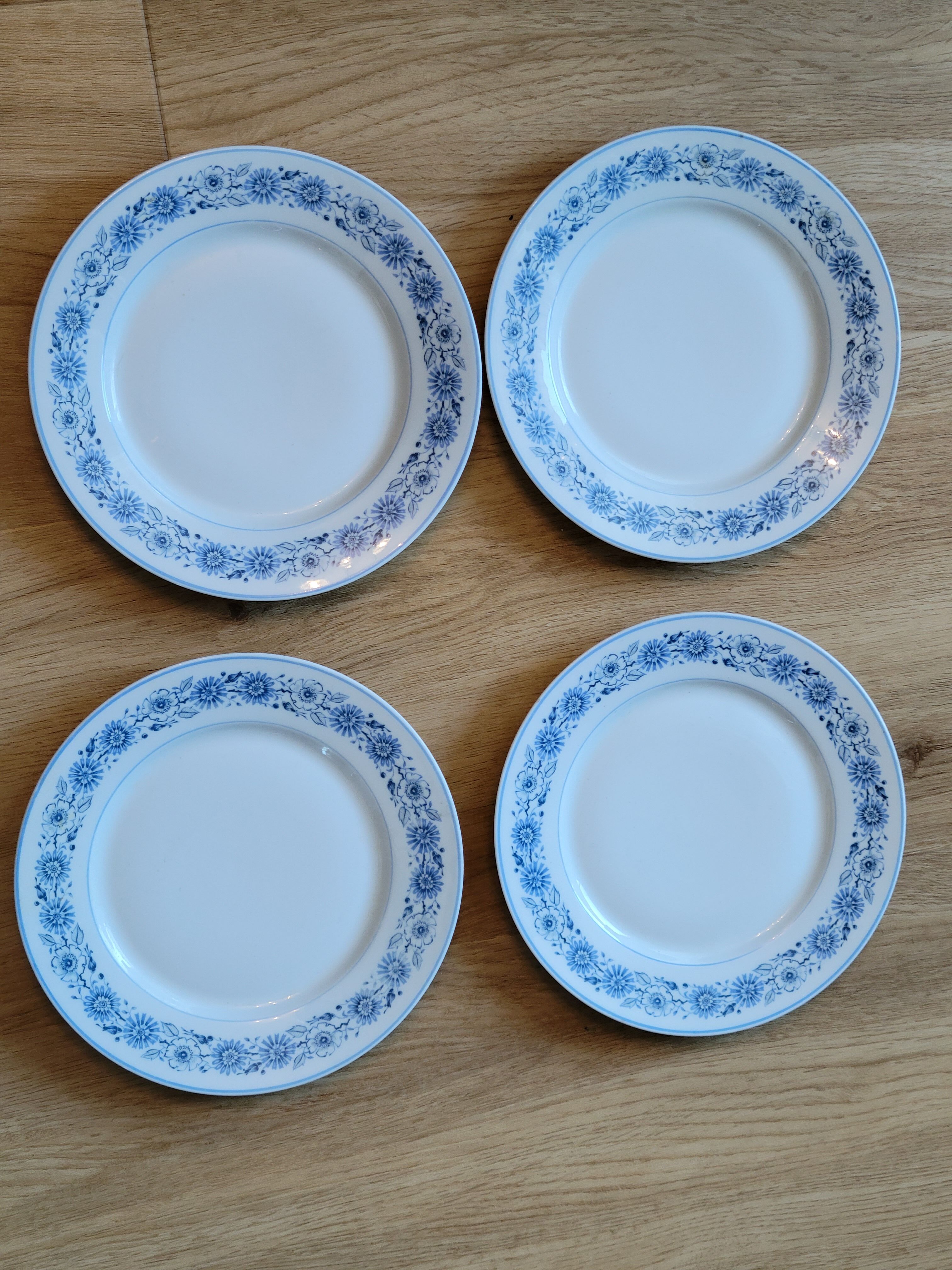 4 plates ch. field haviland limoges milloz montpellier