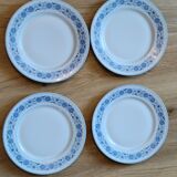 4 plates ch. field haviland limoges milloz montpellier