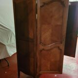 Cherry veneered wardrobe