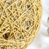 Suspension in natural threads, vintage