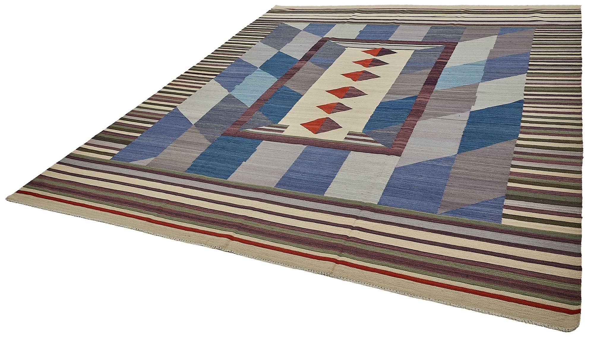 Contemporary Tribal Decorative Kilim 277 cm x 360 cm