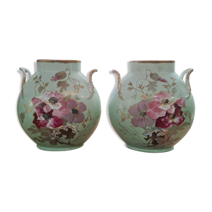 paire de vases en porcelaine