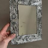 Vintage stamped mirror