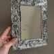 Vintage stamped mirror