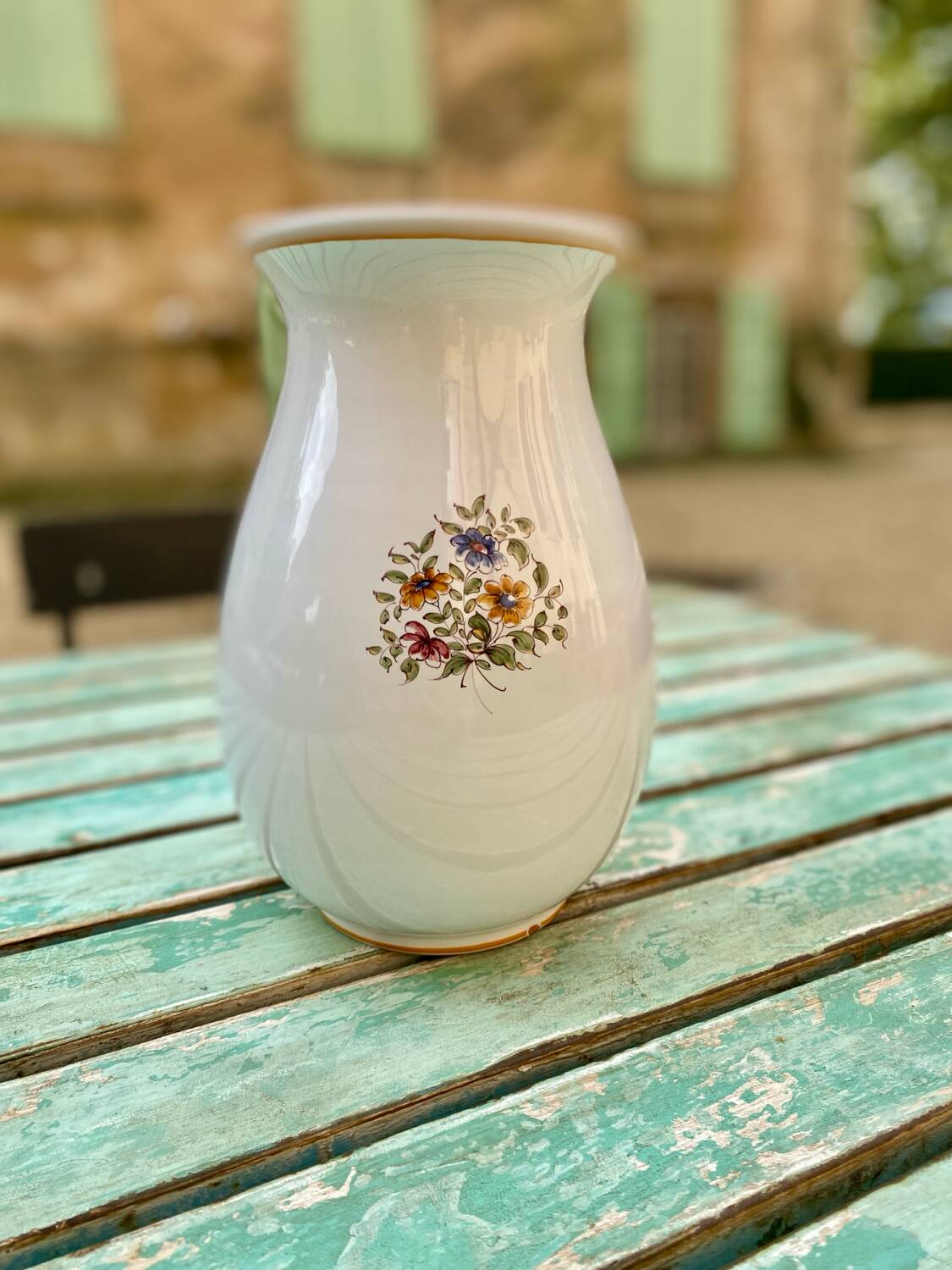Large Moustiers vase