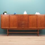 Teak highboard, Danish design, 1960s, production: Denmark