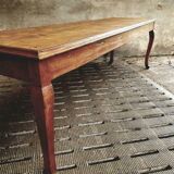 Old table pine dining table 76 x 256 cm