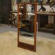 Scandinavian teak and ceramic mirror 1960s