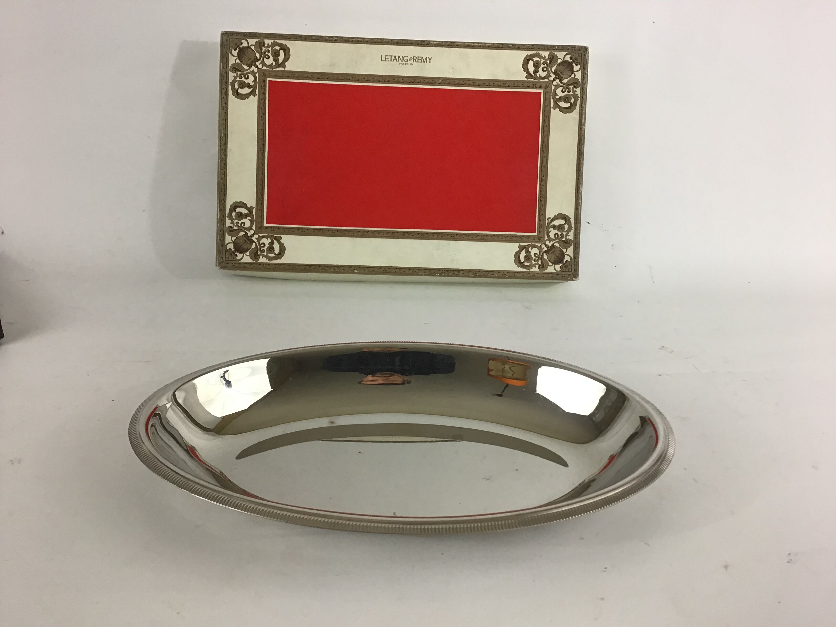 Remy Letang Stainless Oval Dish