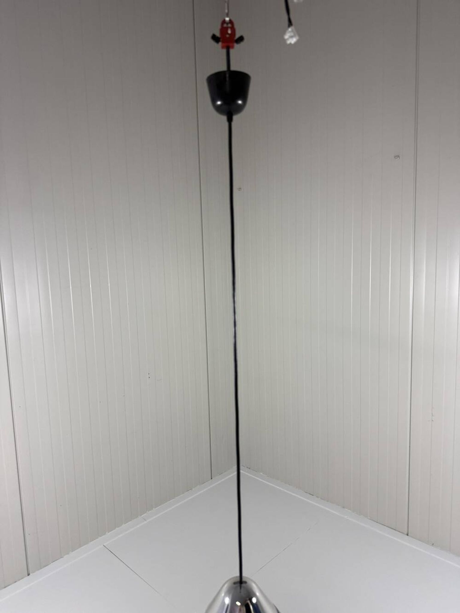 XXL rattan wicker hanging lamp 1960’s