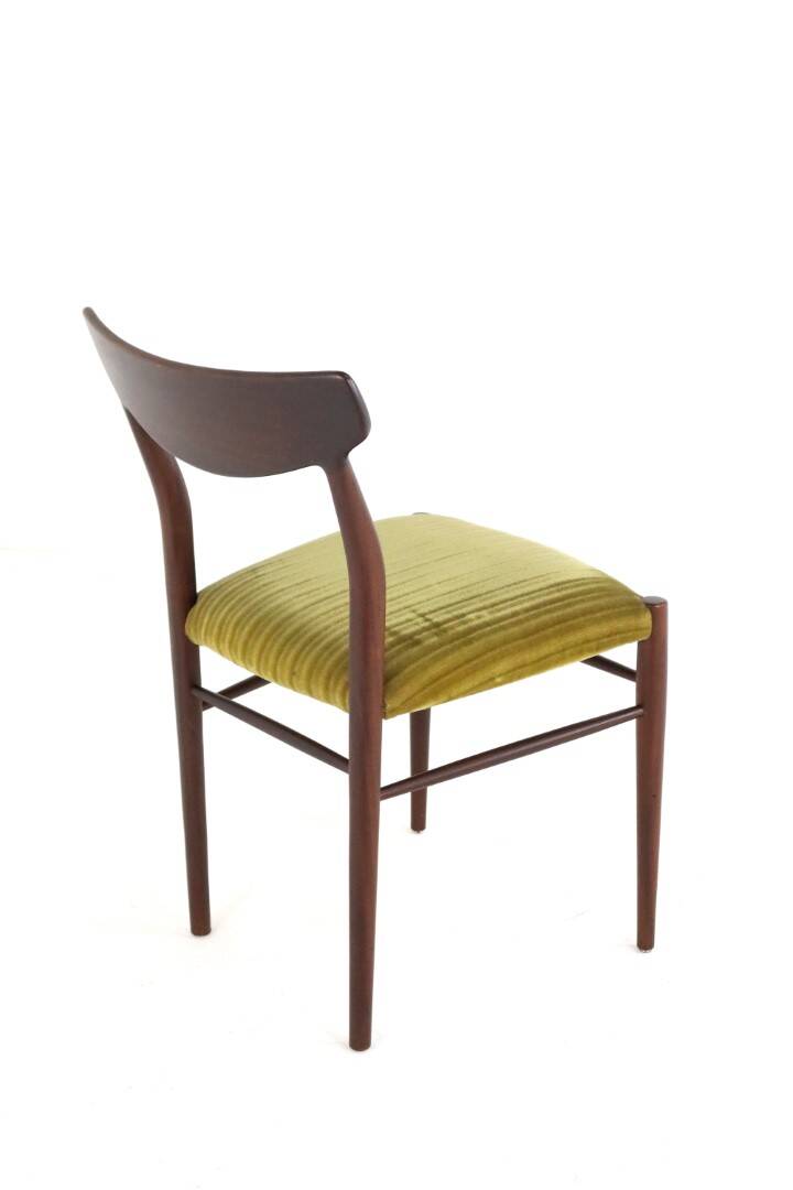 Set of 6 Lübke Otto Pollak mid centiry chairs 'Aldersbach'