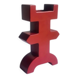 Vase en céramique Memphis Milano « Maya » par Florio, années 1990