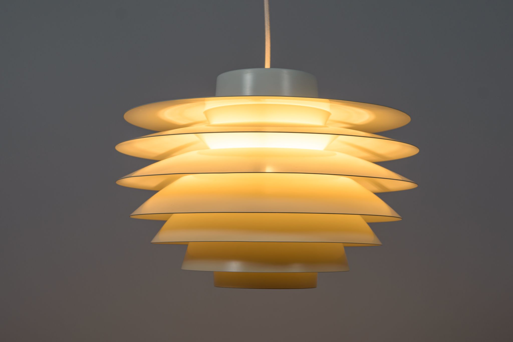 Mid-Century Danish Verona Pendant Lamp by Svend Middelboe for Fog & Morup, 1970s