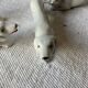 12 Art Deco porcelain knife holders