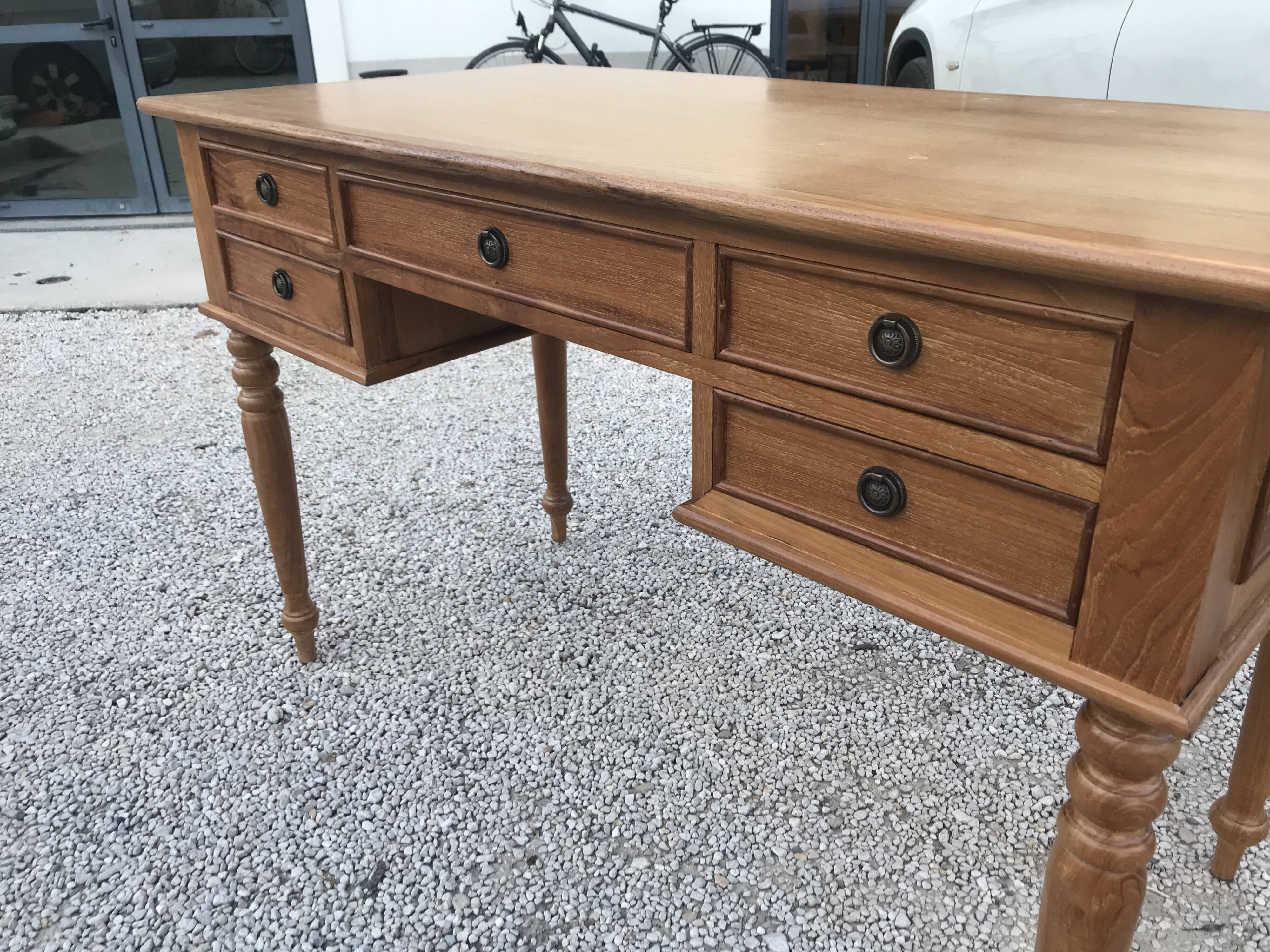 Louis XVI style flat desk