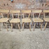 Set of 5 bistro chairs