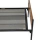Vintage scandinavian bed daybed by Dico Holland 1960s teak metal