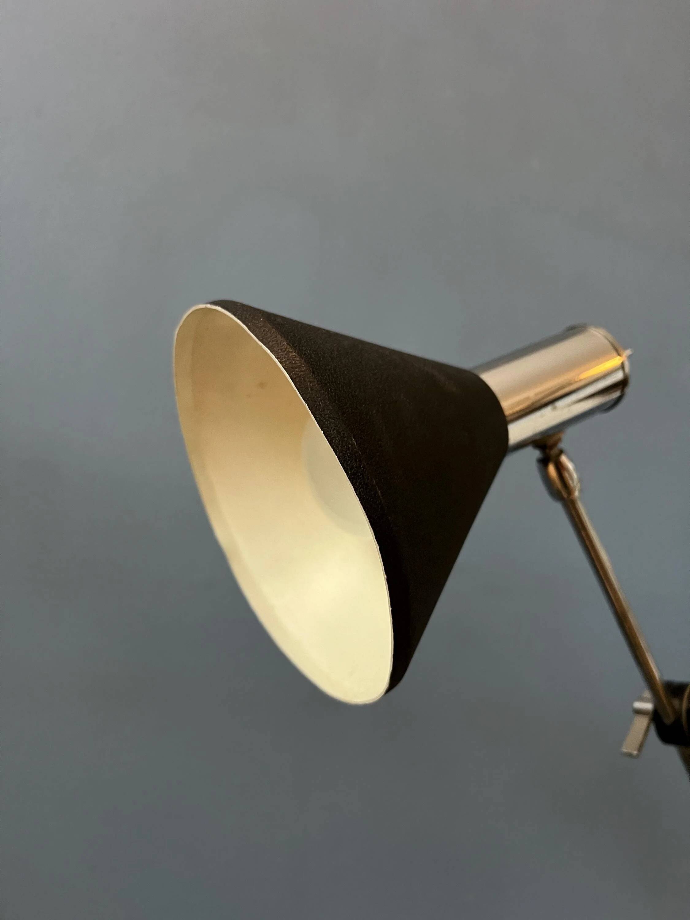Vintage Herda Mid Century adjustable desk lamp