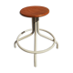 Stool with base metal wood screws