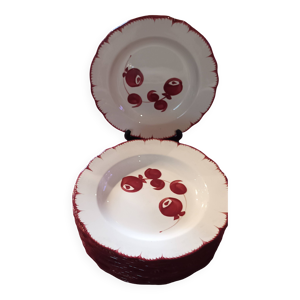 12 assiettes creuses