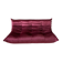 Togo 3- seater sofa in bordo velvet