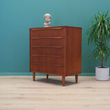 Teak chest, Danish design, 1970s, production: Denmark