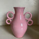 Handmade XL Circular Ceramic Abstract Vase