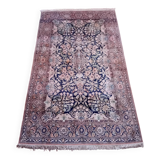 Tapis Cachemire soie fait main 195x122cm