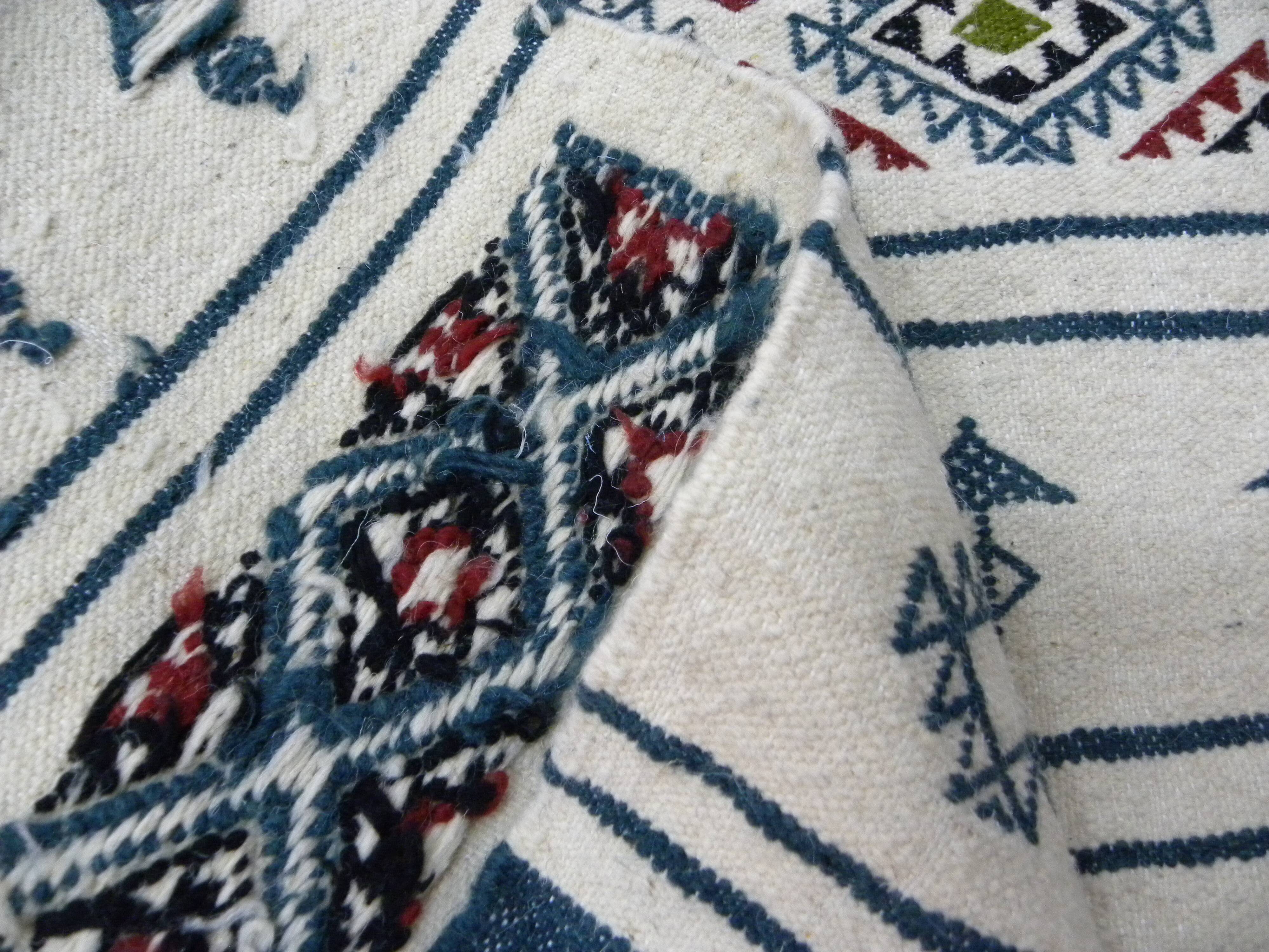 Traditional Tunisian Berber Rug, Berber Accent Rug