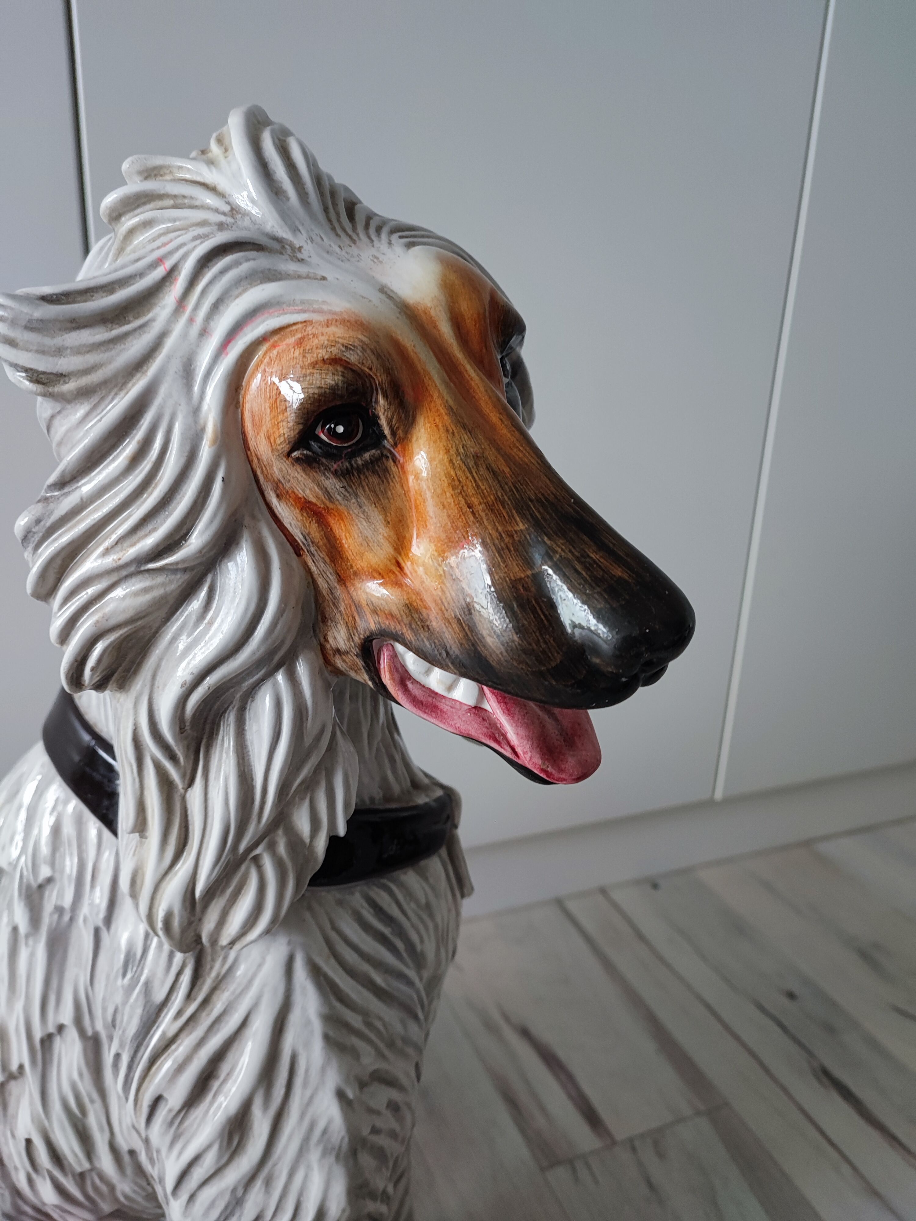 Céramique chien lévrier