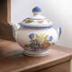 Quimper earthenware soup tureen "Anne"