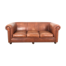 Vintage leather 3 seater sofa