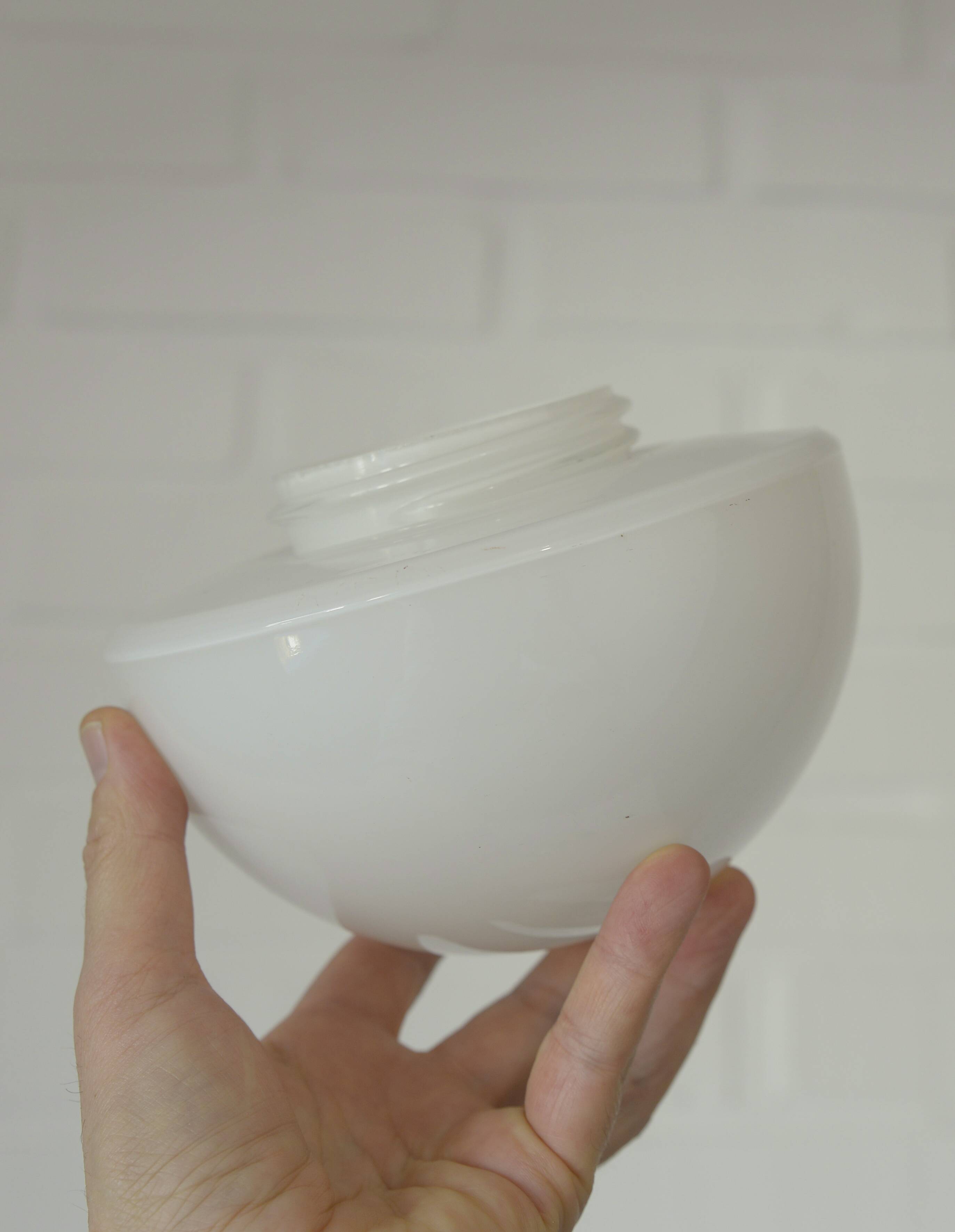 Ceiling Lights Set of 3 Mushroom Lamp Vintage Brass Sconces Space Age Style