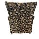 Vintage brown floral patterned cocktail chair/armchair