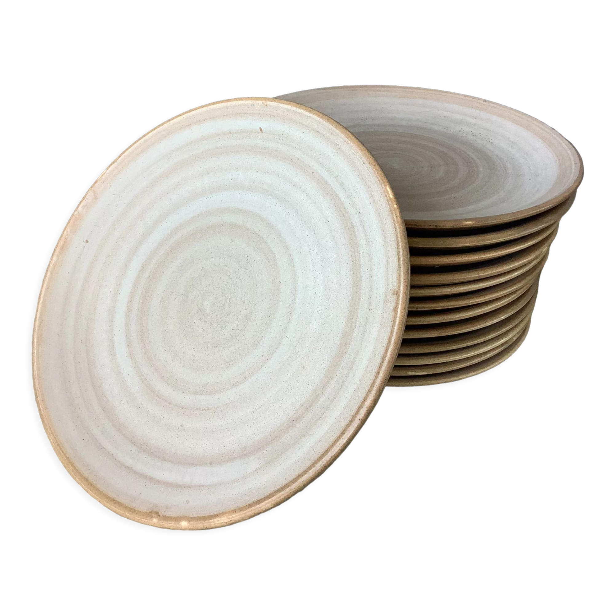 Niderviller plates model Modernist style stone
