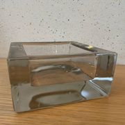 Vide poche pavé de verre