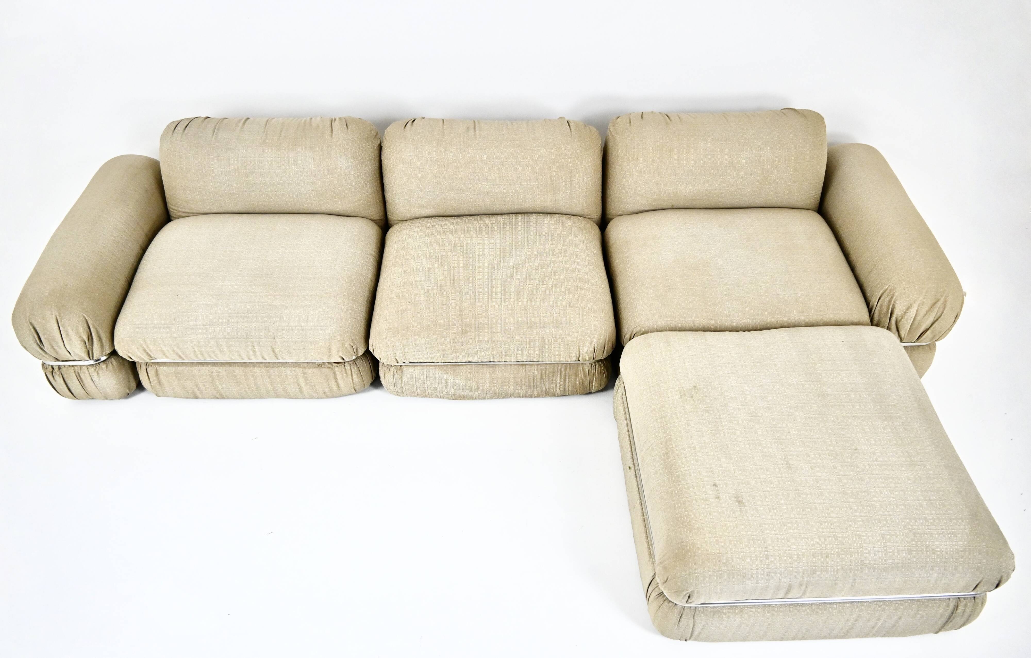 Modular sofa by Rodolfo Bonetto for Tecnosalotto, 1960s