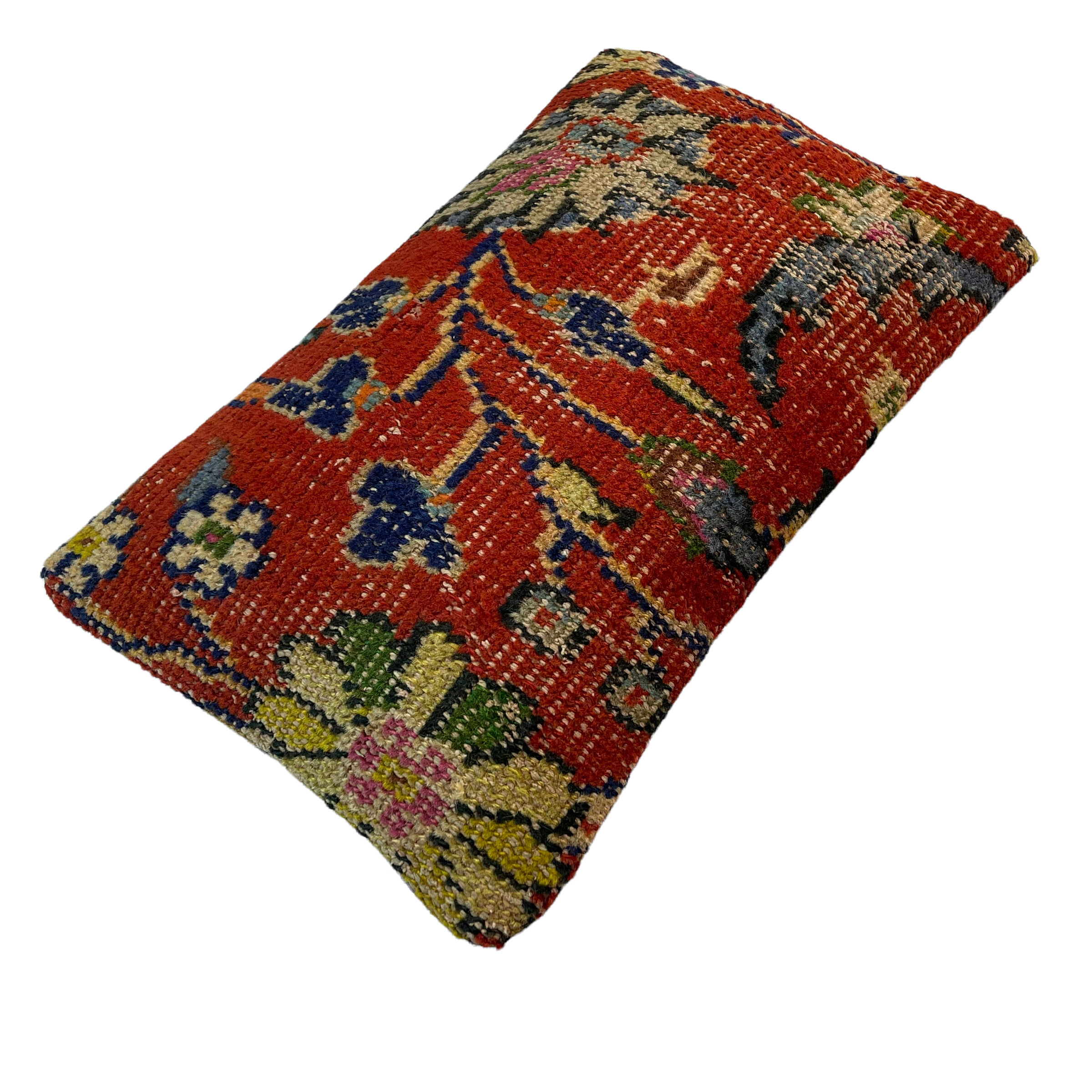 Vintage turkish handmade cushion cover , 30 x 50 cm