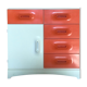 Bathroom furniture distributed by Prisunic