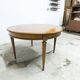 Louis XV round table + 3 extensions 115 cm max 2m50