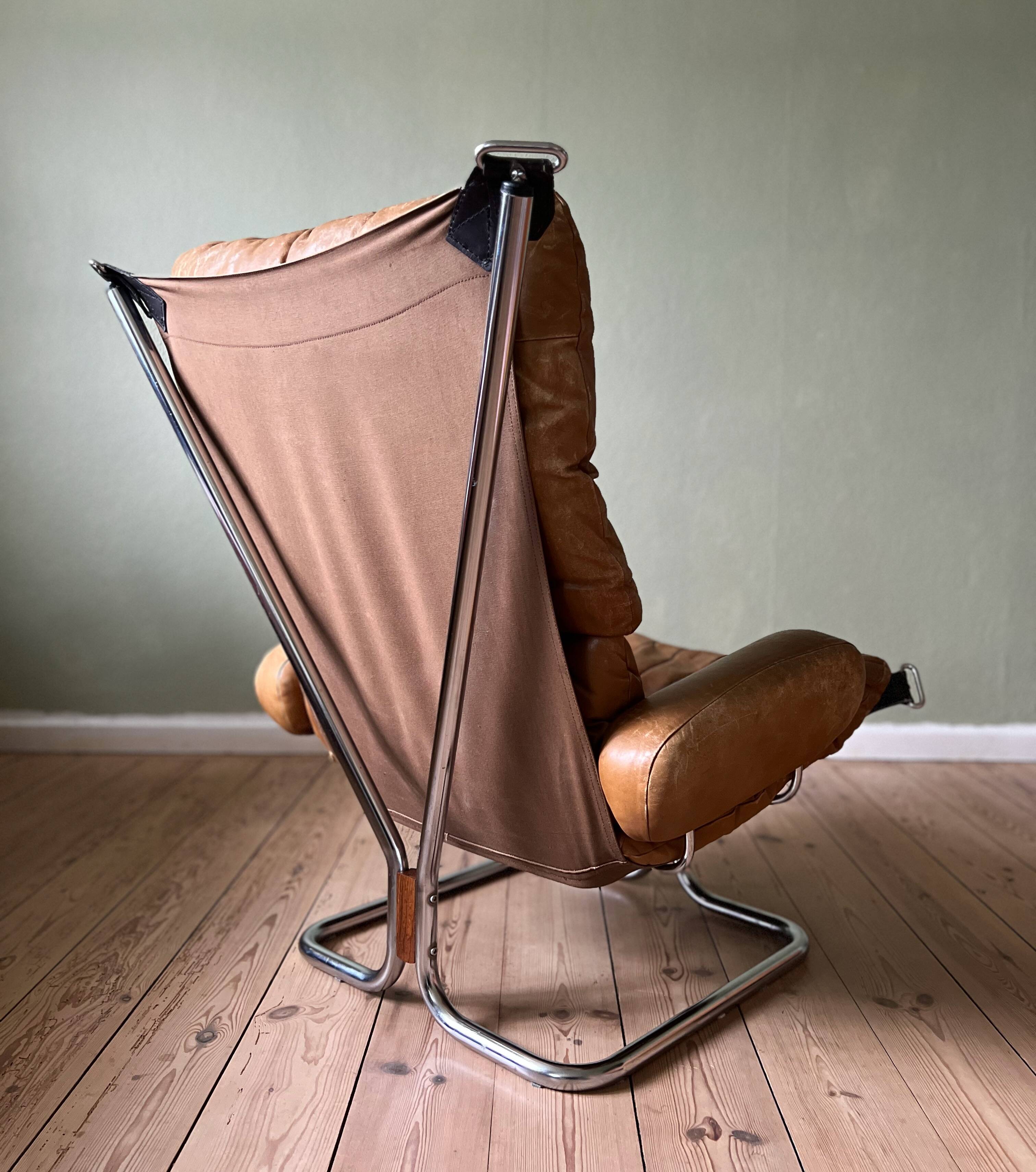 Fauteuil Westnofa "Wing" par Harald Relling 1970