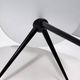 Tripod Beech and Glass Side Table in the Style of Cesare Lacca, Italy, 1980