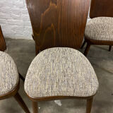 Chaises vintage en bois