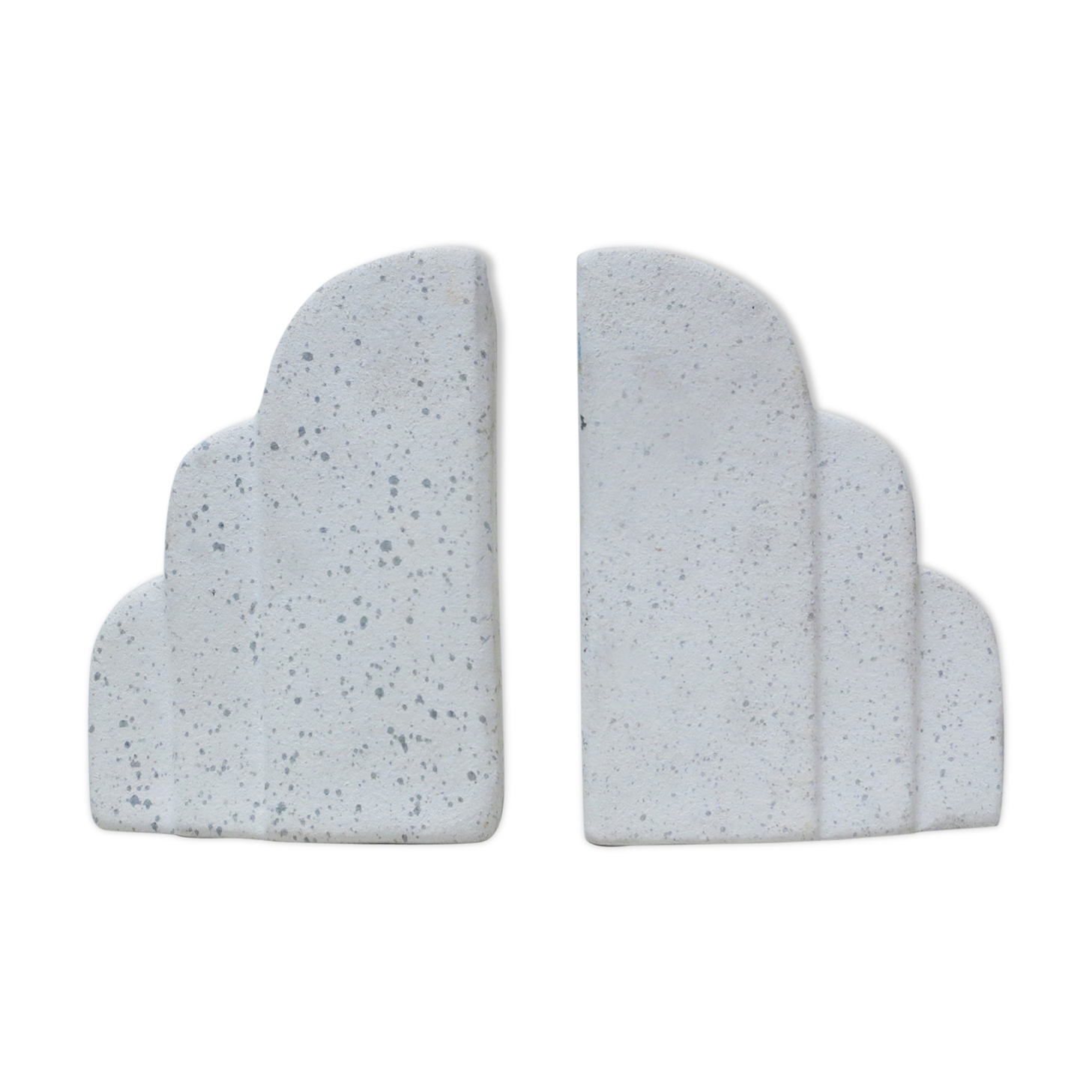 Pair of bookends in ceramics 80