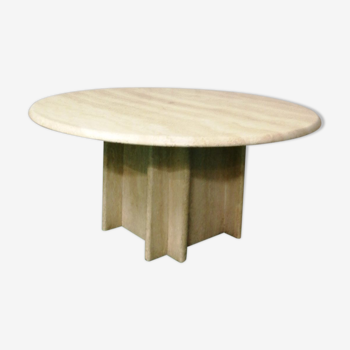 Table basse en travertin