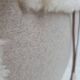 1970s, Danish rocking chair, reupholstered in quality genuine sheepskin.