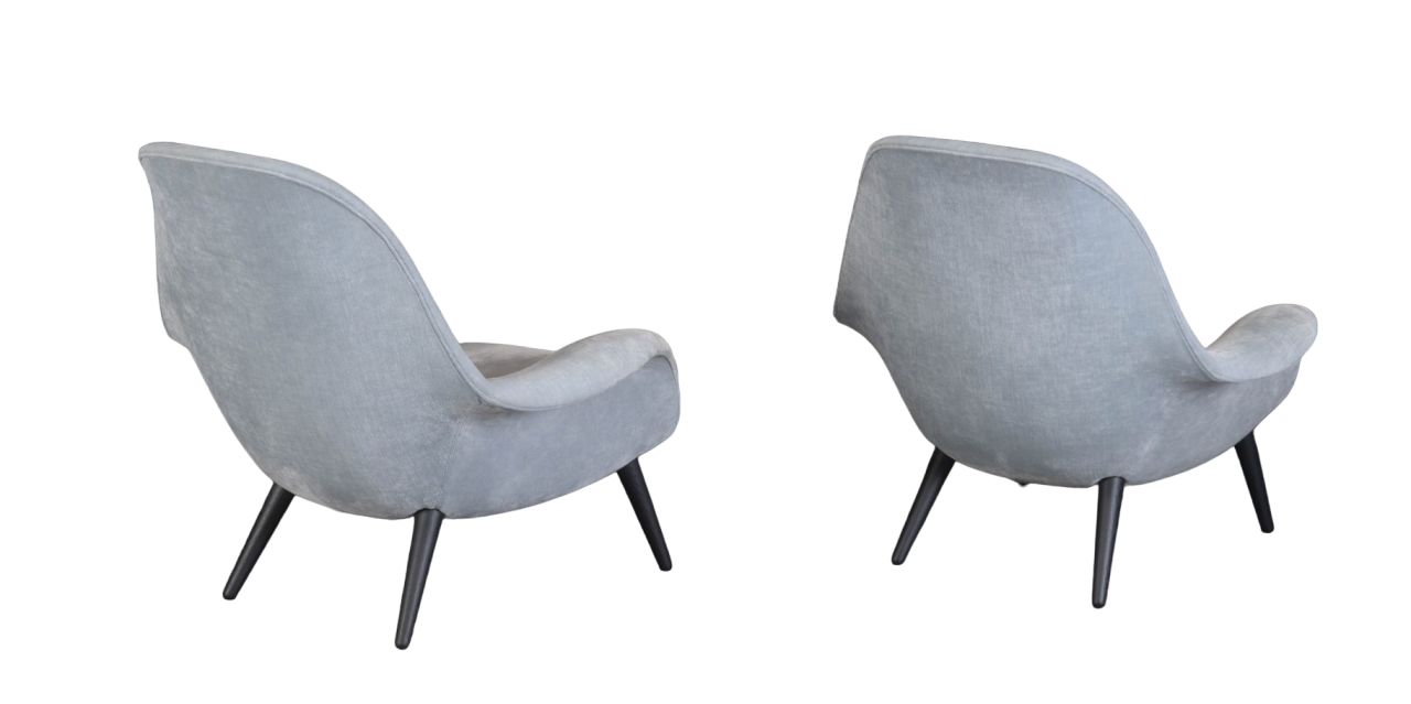 Paire de fauteuils scandinaves édition Federicia