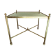 Neoclassical coffee table 1960 gilded brass