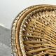 Wicker Coffee Table, Denmark, Vintage