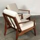 Paire de fauteuils scandinaves,  Arne Vodder – Modèle n°6 – Teck – Danemark